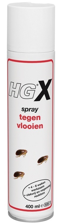 HGX spray tegen vlooien